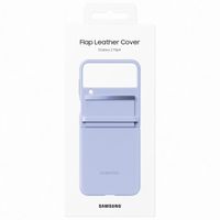 Samsung Original Leather Backcover für das Galaxy Z Flip 4 - Serene Purple