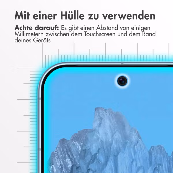 Accezz Displayschutz 2er-pack aus gehärtetem Glas Google Pixel 9 / 9 Pro / 10 / 10 Pro