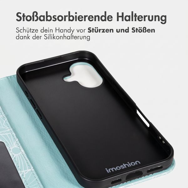 imoshion Design Klapphülle Apple iPhone 16 - Botanica
