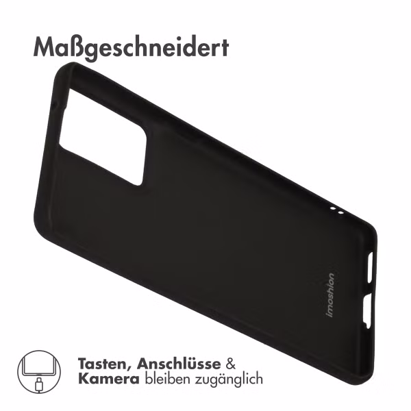imoshion TPU Color Cover Motorola Moto G85 - Schwarz