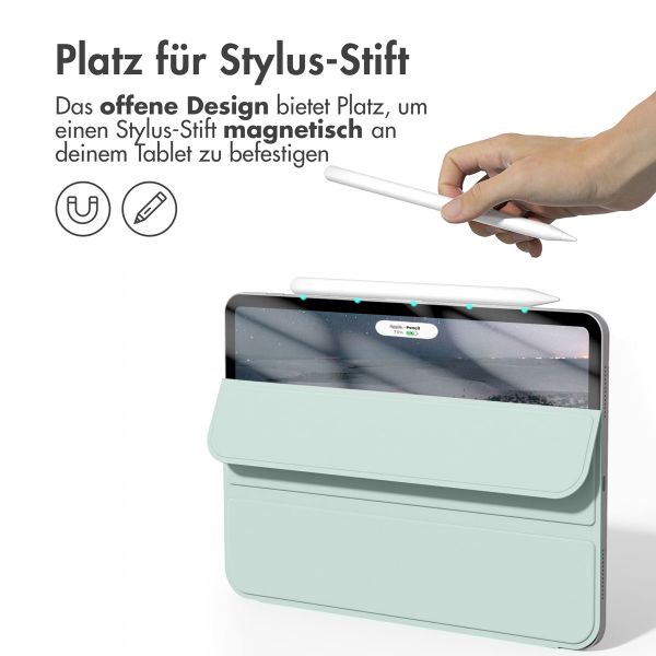 imoshion Magnetic Klapphülle Apple iPad Pro 11 (2022 / 2021 / 2020 / 2018) - Hellgrün
