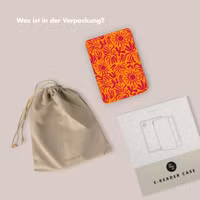 Selencia Vivid Klapphülle Kobo Clara Colour / Clara BW - Tropical Vibes Apricot