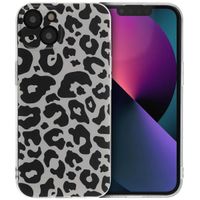 imoshion Design Hülle Apple iPhone 13 - Leopard Transparent