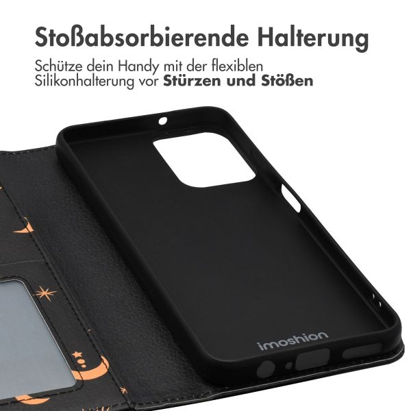 imoshion Design Klapphülle Motorola Moto G34 - Sky Black