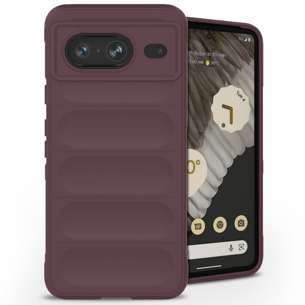 imoshion EasyGrip Backcover für das Google Pixel 8 - Aubergine