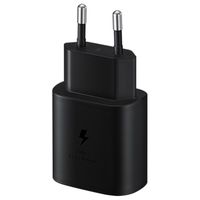 Samsung Original-Schnellladeadapter USB-C - Ladegerät - USB-C-Anschluss - 25 Watt - Schwarz