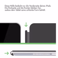 Apple Smart Cover Apple iPad 9 (2021) 10.2 Zoll / iPad 8 (2020) 10.2 Zoll / iPad 7 (2019) 10.2 Zoll / Air 3 (2019) / Pro 10.5 (2017) - Dark Grey