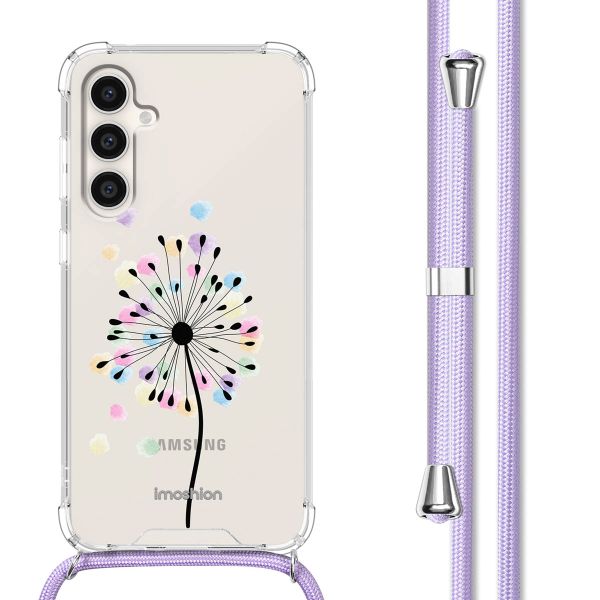 imoshion Design Hülle mit Band Samsung Galaxy S23 FE - Sandstone Dandelion