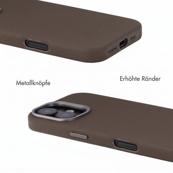 Accezz Mesh Backcover mit MagSafe Apple iPhone 17 - Braun