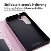 imoshion Design Klapphülle Samsung Galaxy S25 - Happy Dots