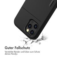 imoshion Backcover mit Kartenfach für das iPhone 12 Pro Max - Schwarz