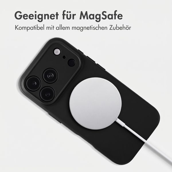 Accezz Grip Backcover mit MagSafe Apple iPhone 18 Pro / 17 Pro - Schwarz