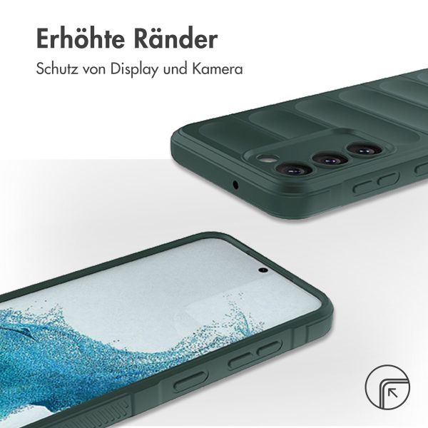 imoshion EasyGrip Back Cover für das Samsung Galaxy S23 - Dunkelgrün