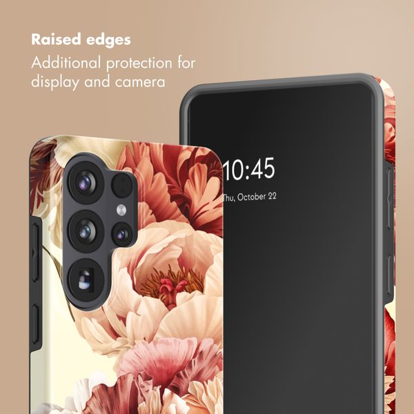 Selencia Vivid Rückabdeckung mit MagSafe Samsung Galaxy S26 Ultra - Vintage Peony