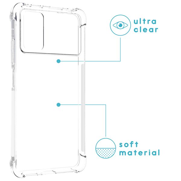 imoshion Gel Case für das Xiaomi Poco X4 Pro 5G - Transparent