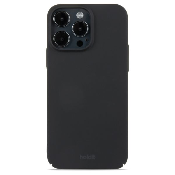 Holdit Slim Case für das iPhone 15 Pro Max - Black