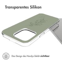 imoshion Design Hülle für das iPhone 14 Pro Max - Floral Green