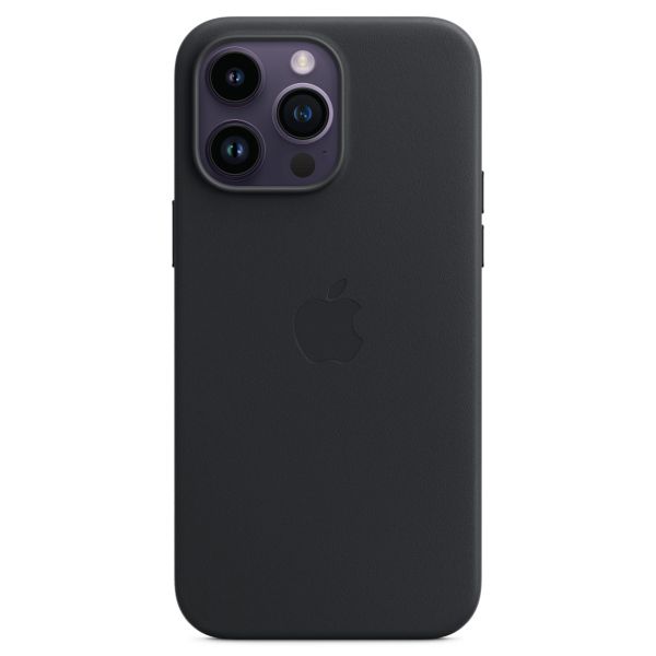 Apple Leder-Case MagSafe für das iPhone 14 Pro Max - Midnight