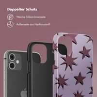 Selencia Vivid Back Cover Apple iPhone 11 - Stars Plum Lilac