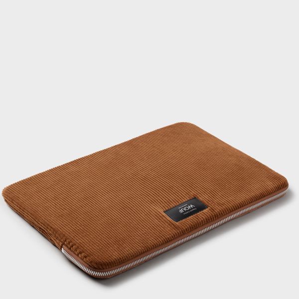 Wouf Cord Laptop Hülle 13-14 Zoll - Laptop Sleeve - Caramel