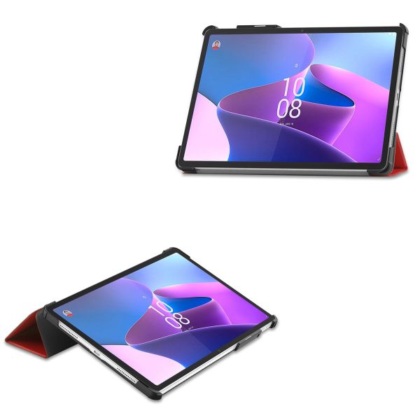 imoshion Trifold Klapphülle für das Lenovo Tab P11 Pro (2nd gen) - Rot