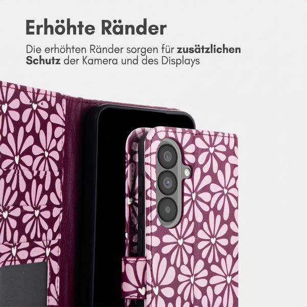 imoshion Design Klapphülle Samsung Galaxy A37 (5G) - Bloom Love Blush