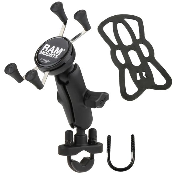 RAM Mounts X-Grip® U-Bolt handyhalterung Fahrrad/Motorrad/Scooter - Universal - Klein - Schwarz