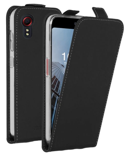 Accezz Flip Case für das Samsung Galaxy Xcover 5 - Schwarz