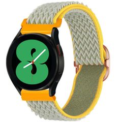 imoshion Elastisches Nylonarmband -   Universelle 20 mm Anschluss - Green & Yellow