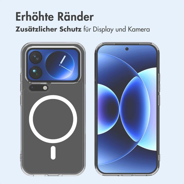 imoshion Protective Back Cover mit MagSafe Xiaomi 17 Pro Max - Transparent