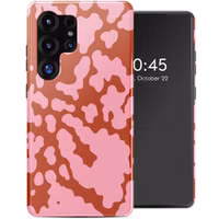 Selencia Vivid Back Cover Samsung Galaxy S25 Ultra - Moo’d Blush Pink