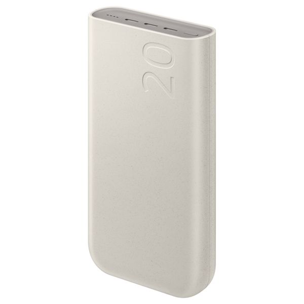 Samsung Powerbank 20.000 mAh – 45 Watt Schnellladung – 3x USB-C – Beige