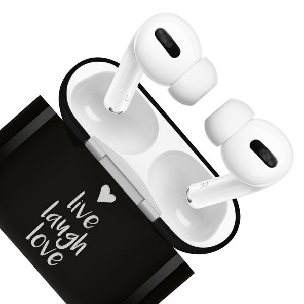 imoshion Design Hardcover Case AirPods Pro - Live Laugh Love