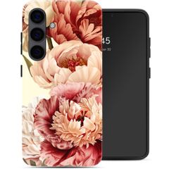Selencia Vivid Back Cover Samsung Galaxy S24 - Vintage Peony