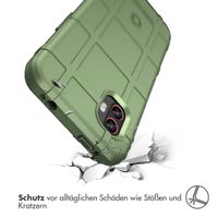 imoshion Rugged Shield Backcover für das Samsung Galaxy Xcover 6 Pro - Grün