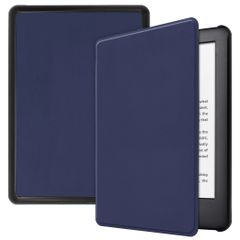 imoshion Slim Hard Case Sleepcover für das Amazon Kindle 10 - Dunkelblau