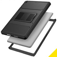 Accezz Robustes Back Case Apple iPad 6 (2018) 9.7 Zoll / iPad 5 (2017) 9.7 Zoll - Schwarz