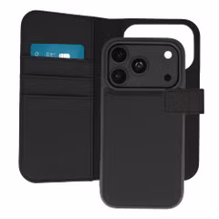 imoshion Herausnehmbare 2-in-1 Luxus-Bookcase Apple iPhone 18 Pro / 17 Pro - Schwarz