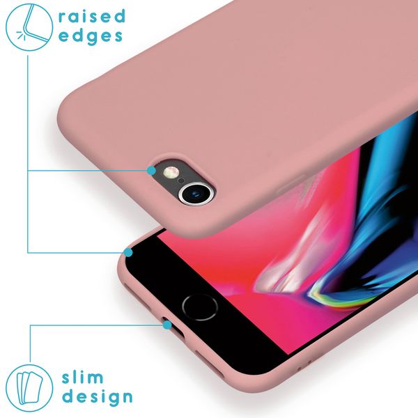 imoshion Color TPU Hülle iPhone SE (2022 / 2020) / 8 / 7 - Dusty Pink