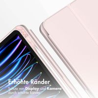 Accezz Smarte Klapphülle aus Silikon iPad Air 13 Zoll (2025) M3 / (2024) M2 - Rosa