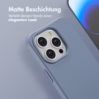 imoshion Color Backcover mit abnehmbarem Handykette und MagSafe Apple iPhone 14 Pro - Ash Blue