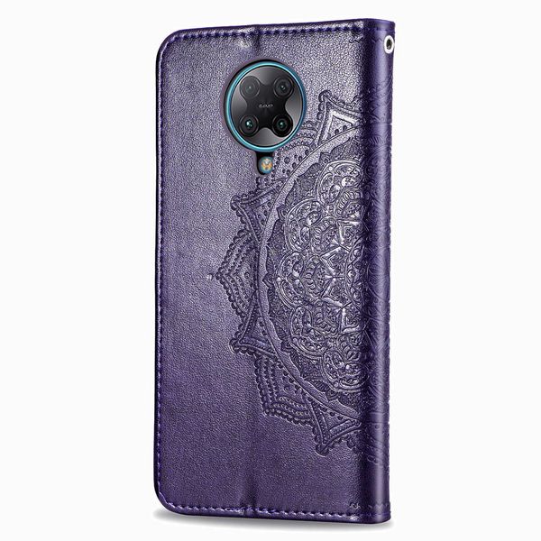 Mandala Klapphülle Xiaomi Poco F2 Pro - Violett