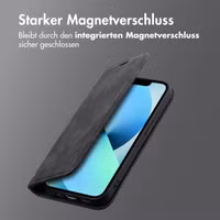 imoshion Slim Klapphülle Apple iPhone 14 / 13 - Schwarz