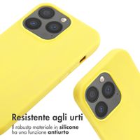 imoshion SilikonHülle mit Band Apple iPhone 13 Pro - Gelb