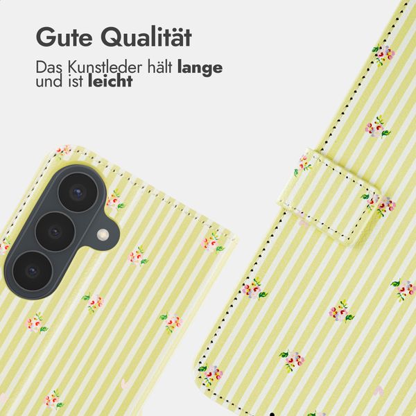 imoshion Design Klapphülle Samsung Galaxy S26 FE - Happy Dots