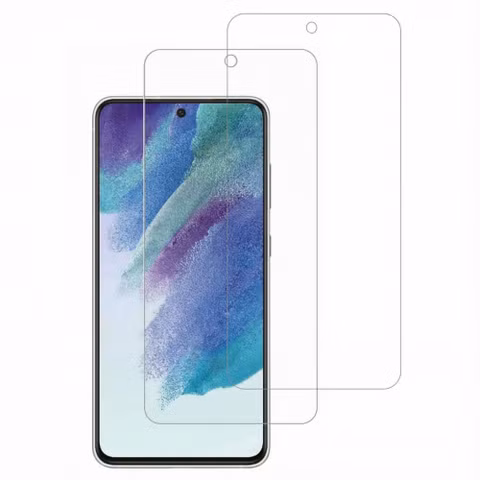 Accezz Displayschutz 2er-pack aus gehärtetem Glas Samsung Galaxy S21 FE
