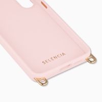 Selencia Rivièra Backcover mit MagSafe mit abnehmbaren Haken Samsung Galaxy A53 - Sorbet Pink