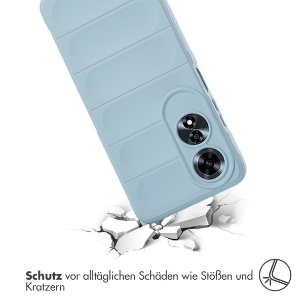 imoshion EasyGrip Back Cover für das Oppo A60 4G - Lichtblauw