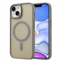 imoshion Color Guard Back Cover mit MagSafe Apple iPhone 15 - Grau