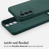 imoshion Color Back Cover mit MagSafe Samsung Galaxy A37 (5G) - Dunkelgrün